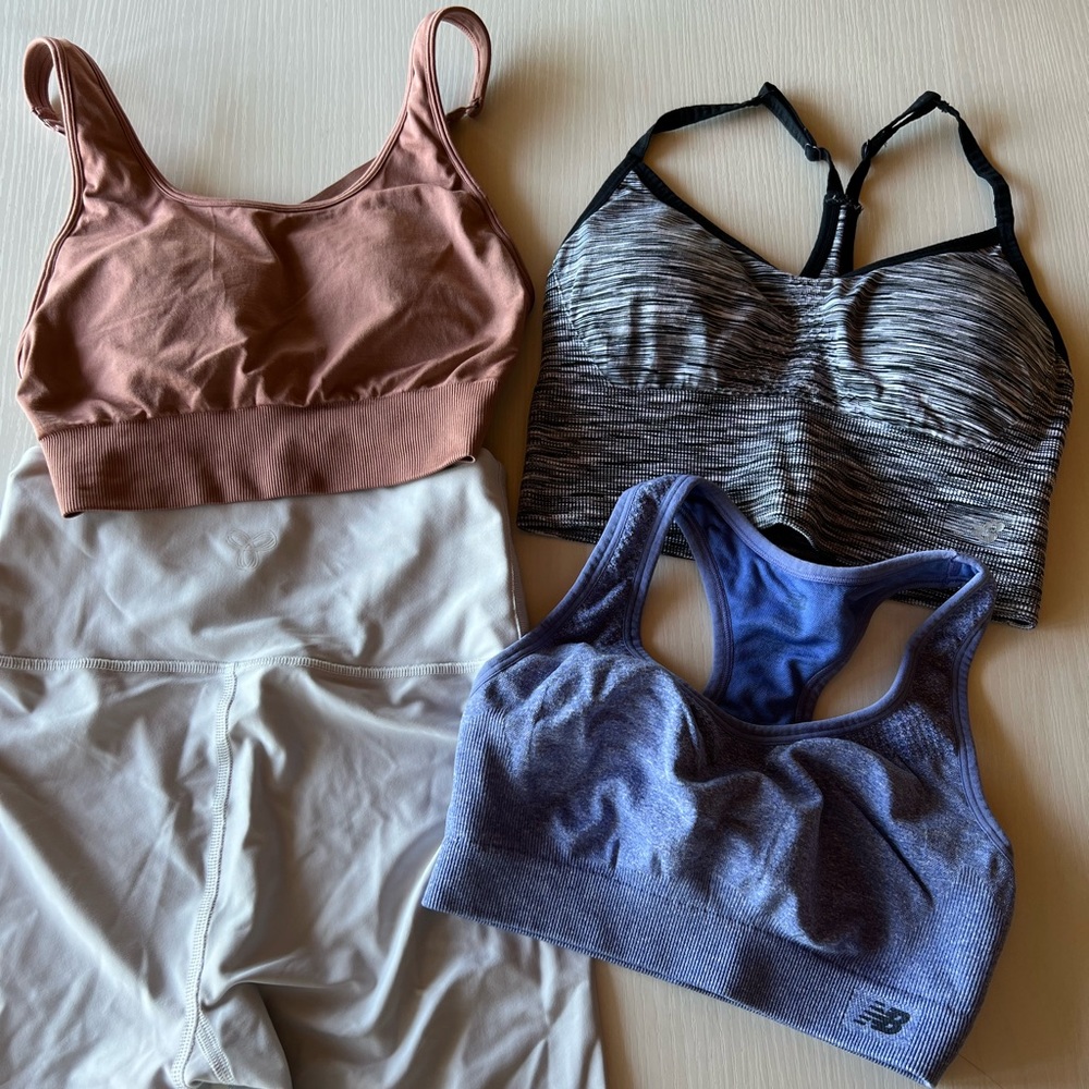 Bundle sports bra and shorts